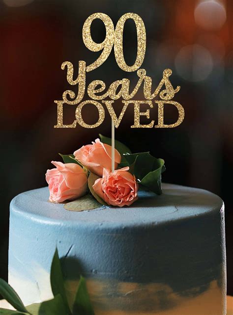 90th birthday cake topper|90th birthday cake ideas female.